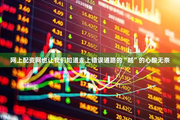 网上配资网也让我们知道走上错误道路的“贼”的心酸无奈